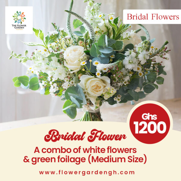 White Flowers and Green Foilage (Combo)